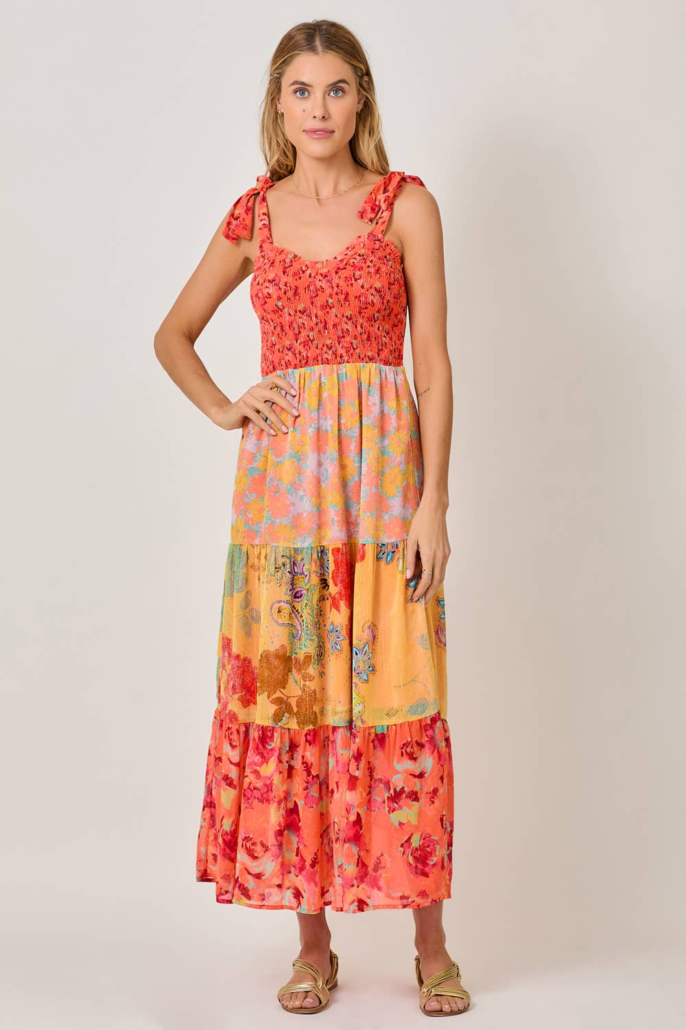 Rose Patch Dress