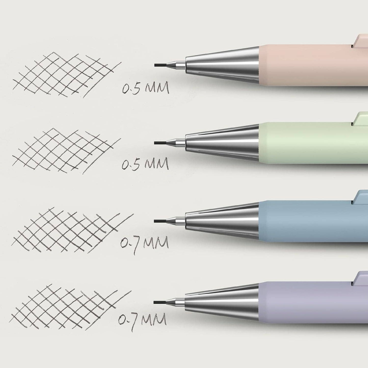 Pastel Mechanical Pencil Set