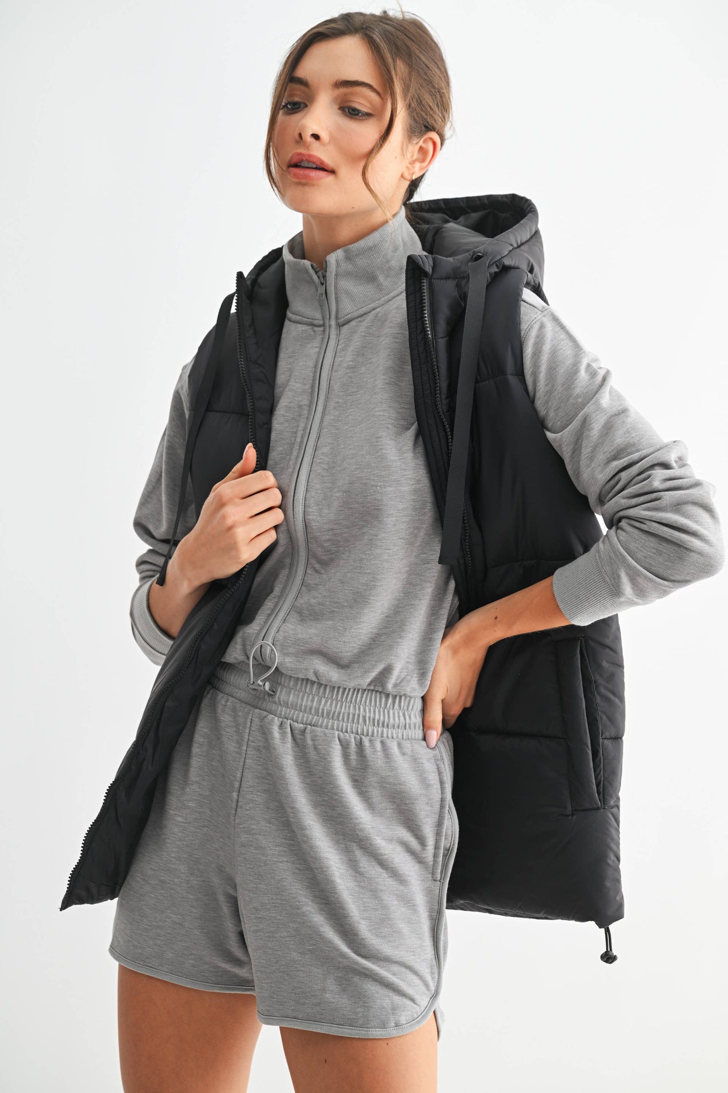Falling into You Longline Vest