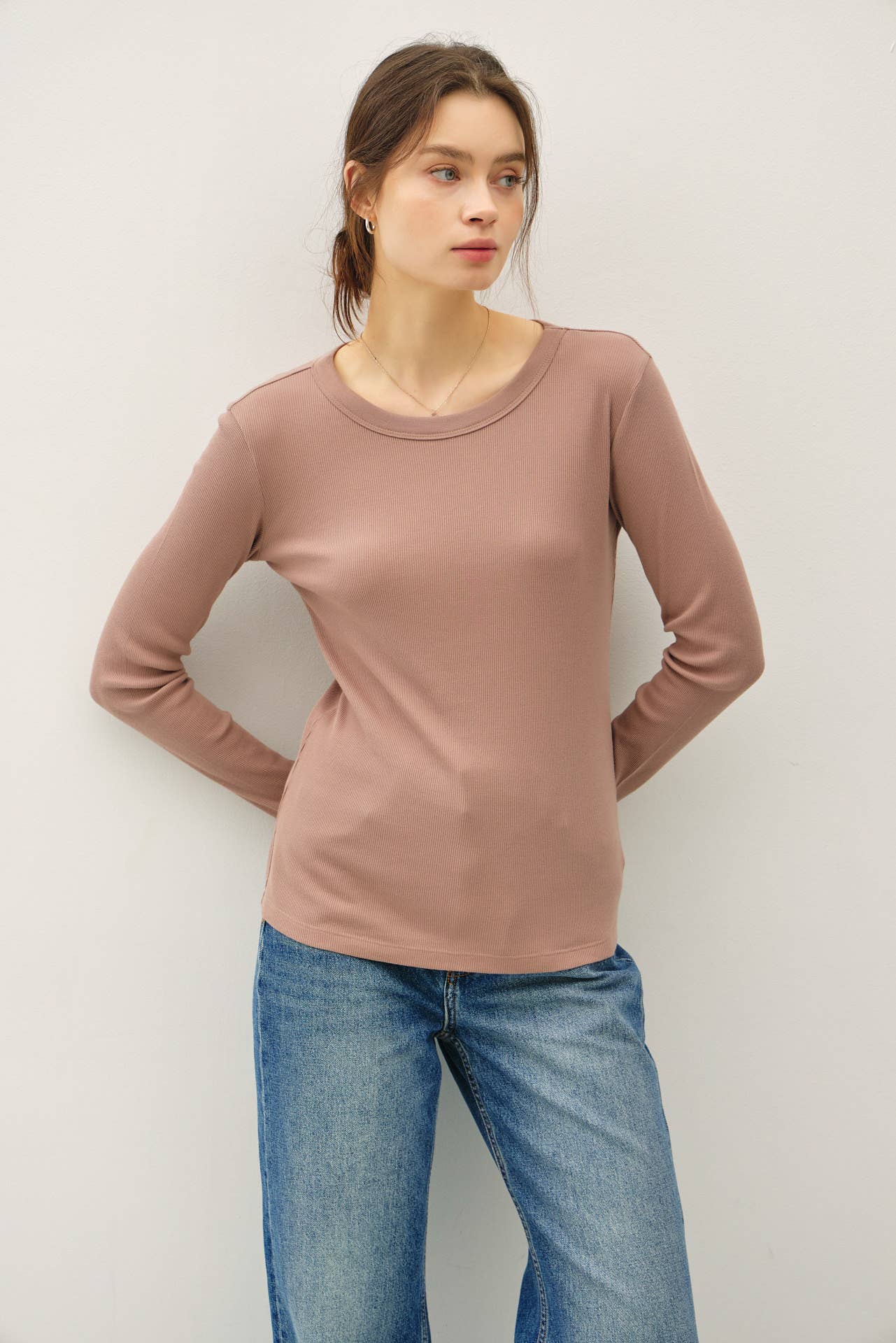 Basic Babe Ribbed Longsleeve
