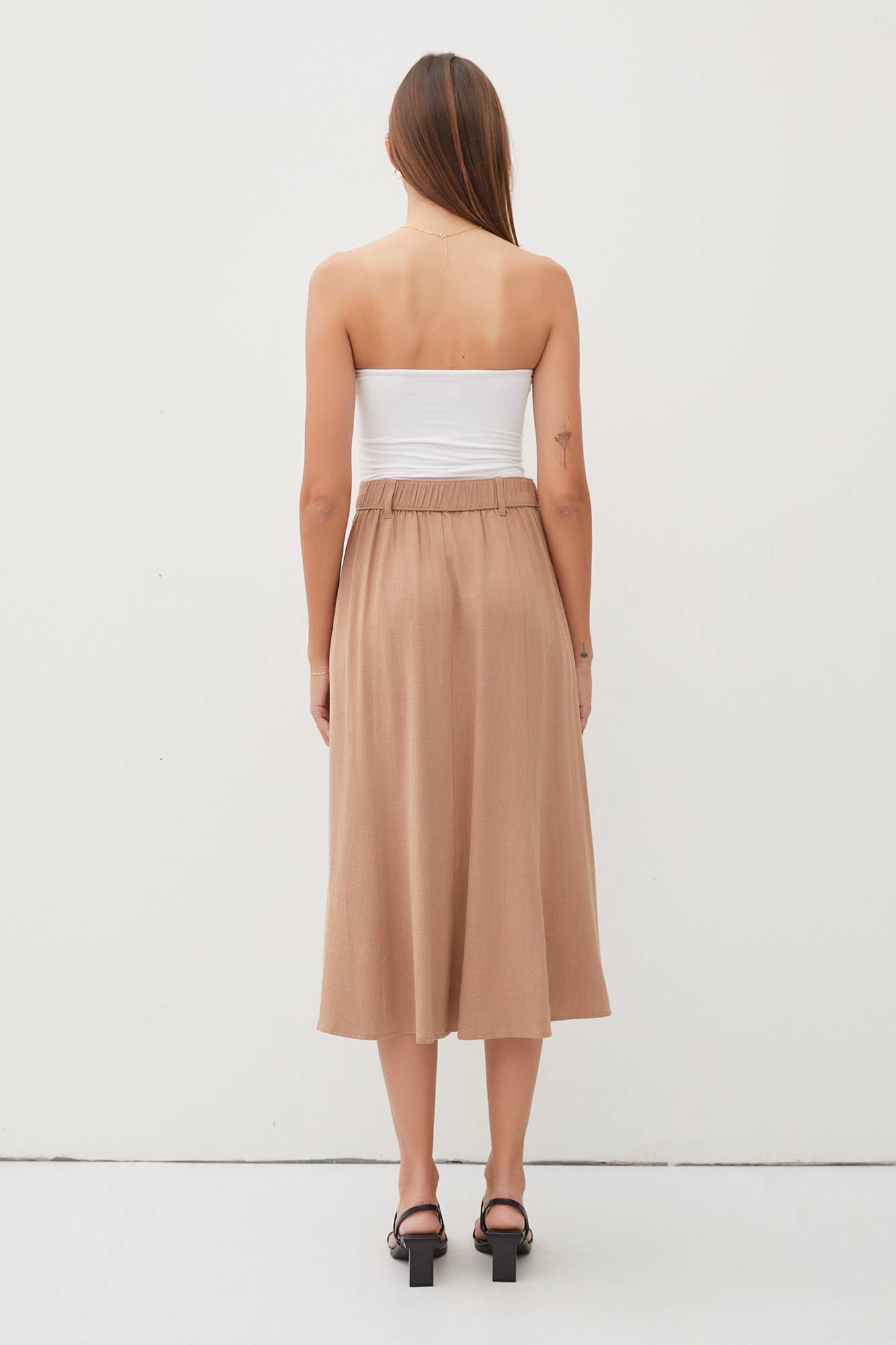 Belt Babe Maxi Skirt