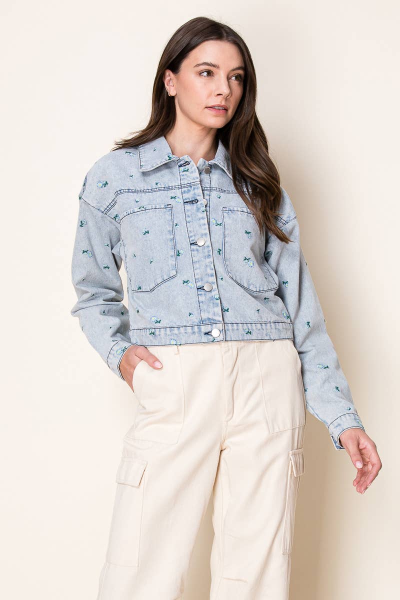 Pastel Dreams Denim Jacket