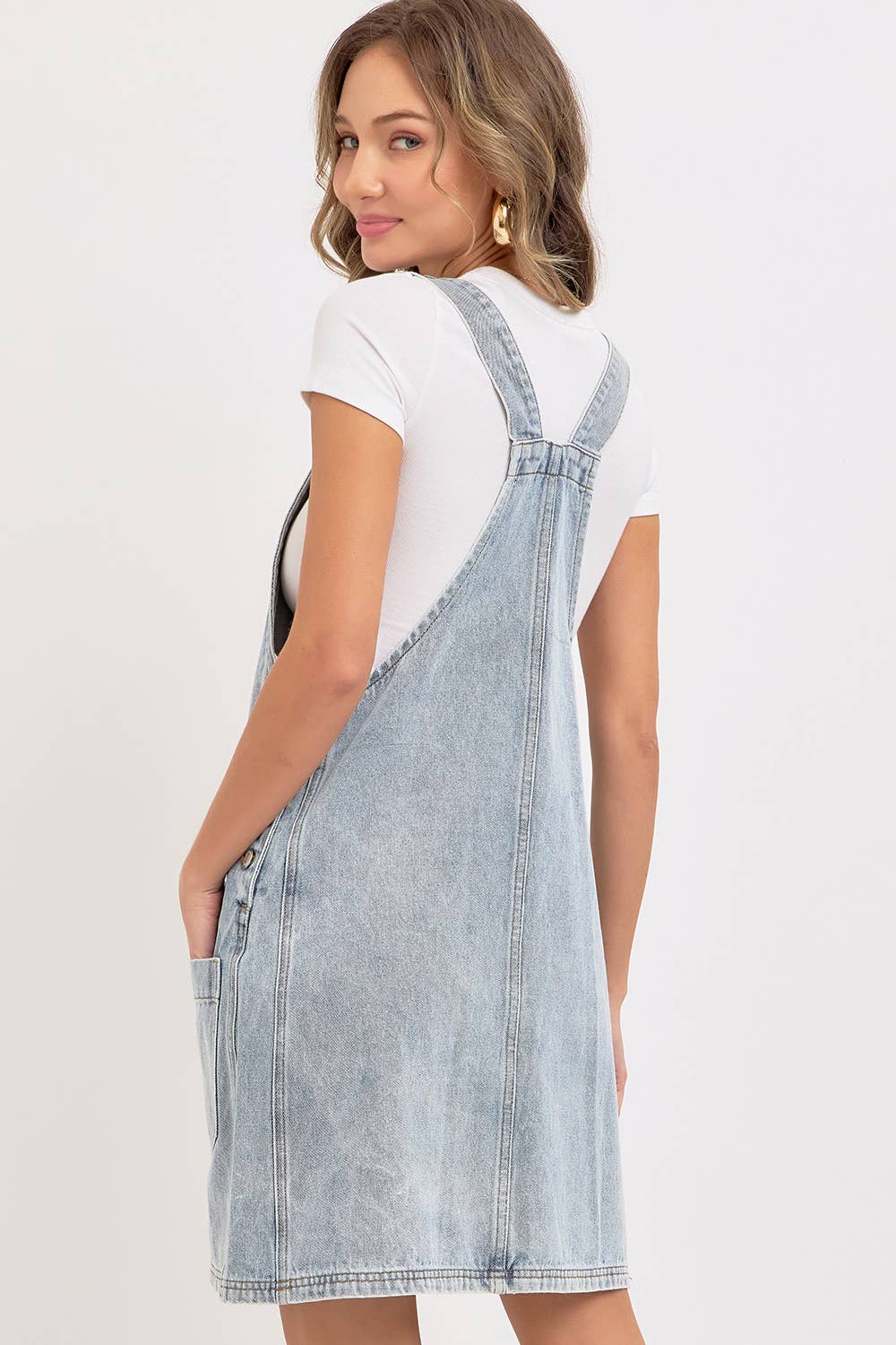 90's Babe Shortall Light Wash