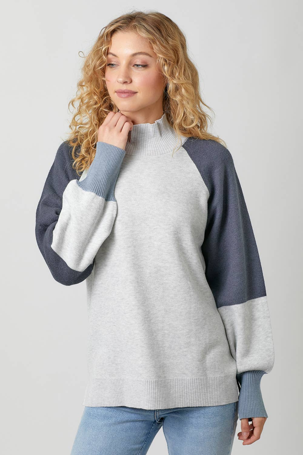 Maya Mockneck Sweater