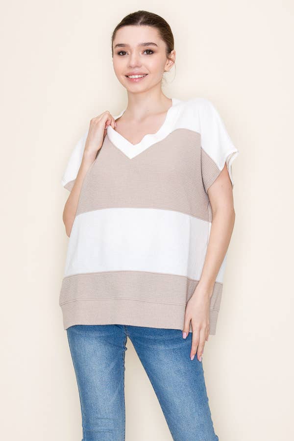 Totally Taupe Top