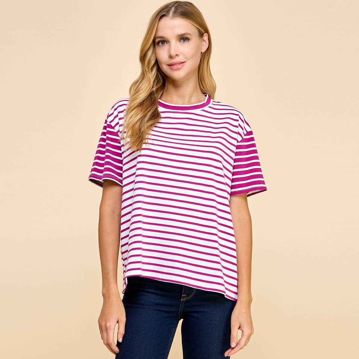 Around the Block Spring Top