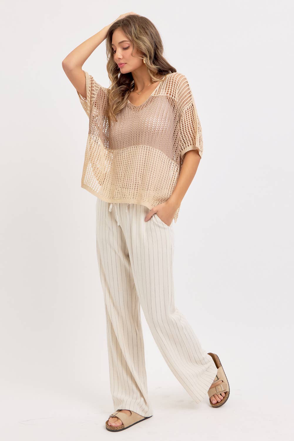 Beautifully Beige Top