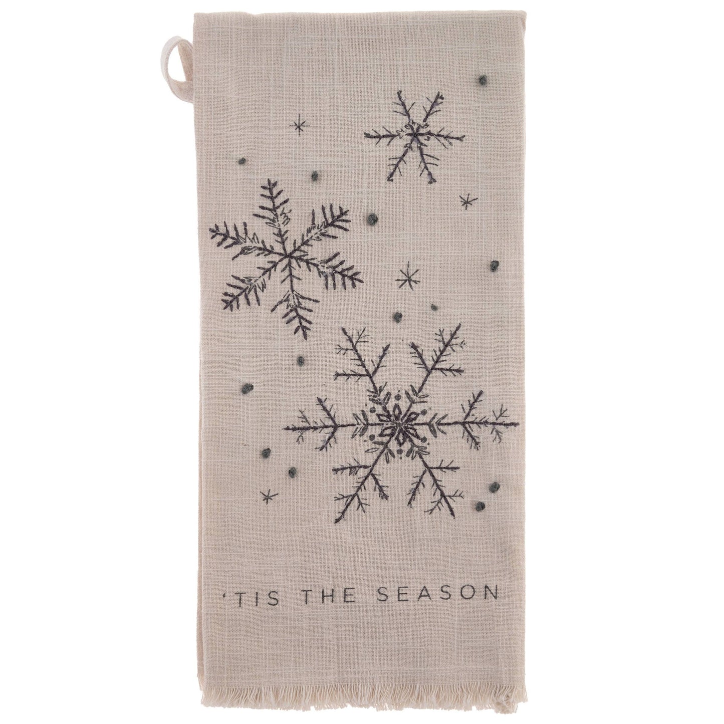 Embroidered Cotton Tea Towels