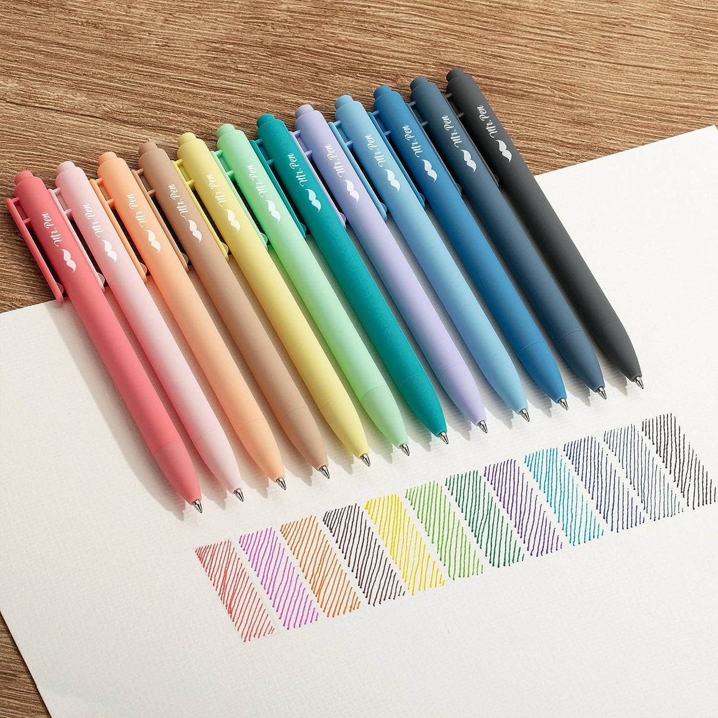 12-Pack Fast Dry Gel Pens