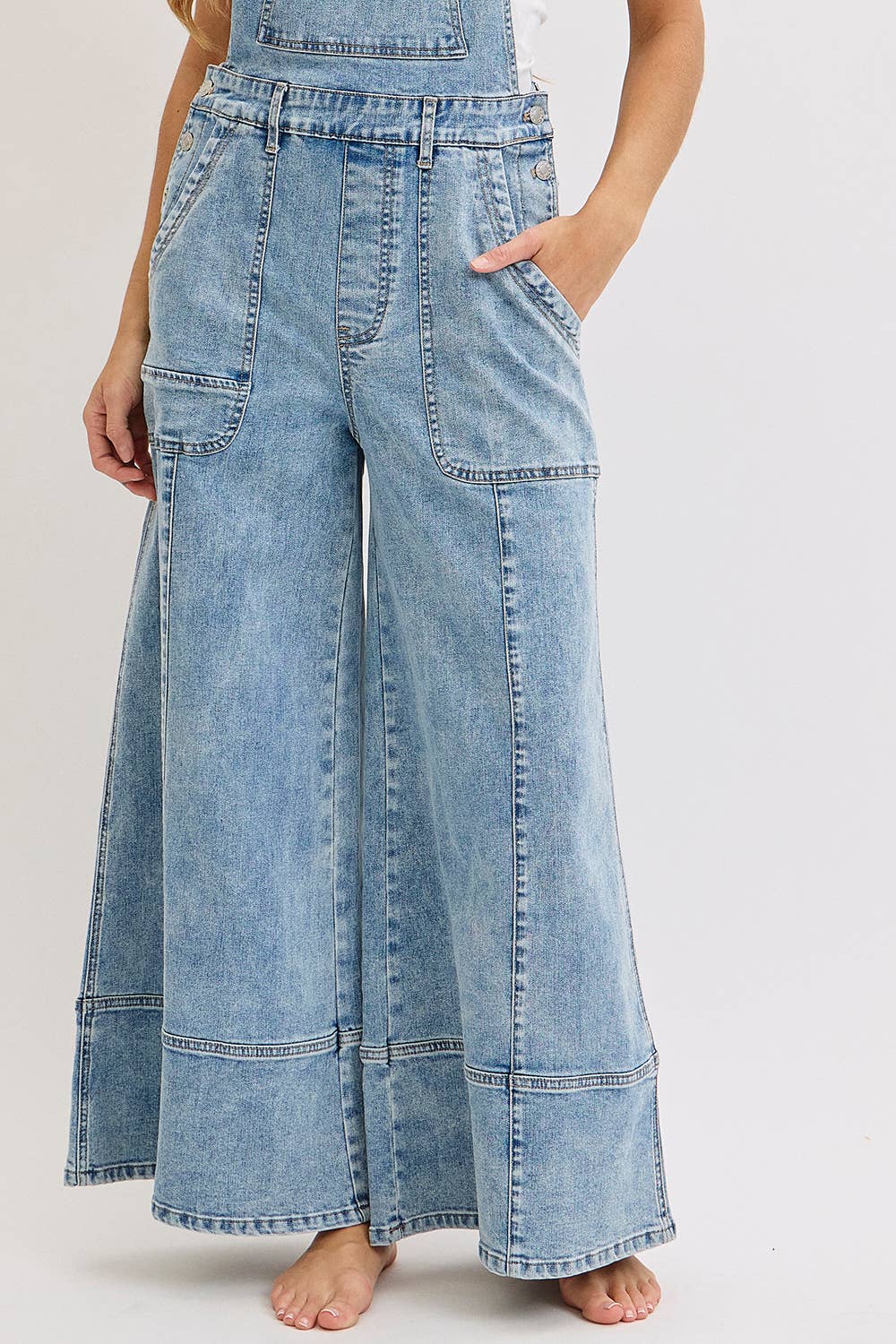 Denim Hippie Boho Overalls