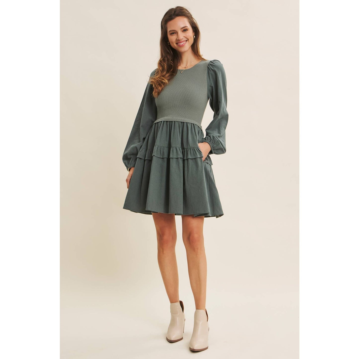 Twofer Sweater Dress