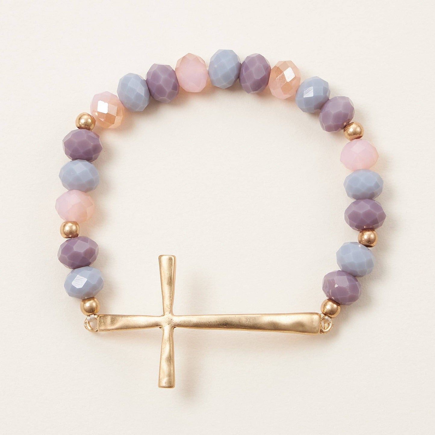 Beaded Cross Bracelet NEW