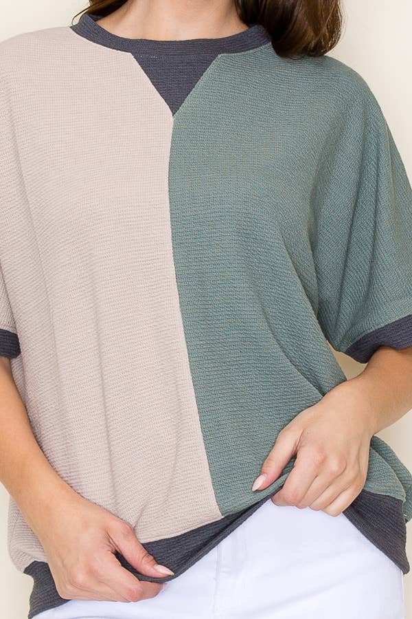 Rock the Block Short Sleeve Top