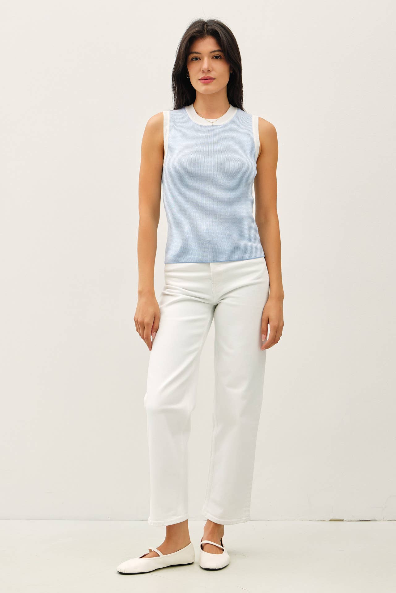 Pastel Nights Sweater Tank