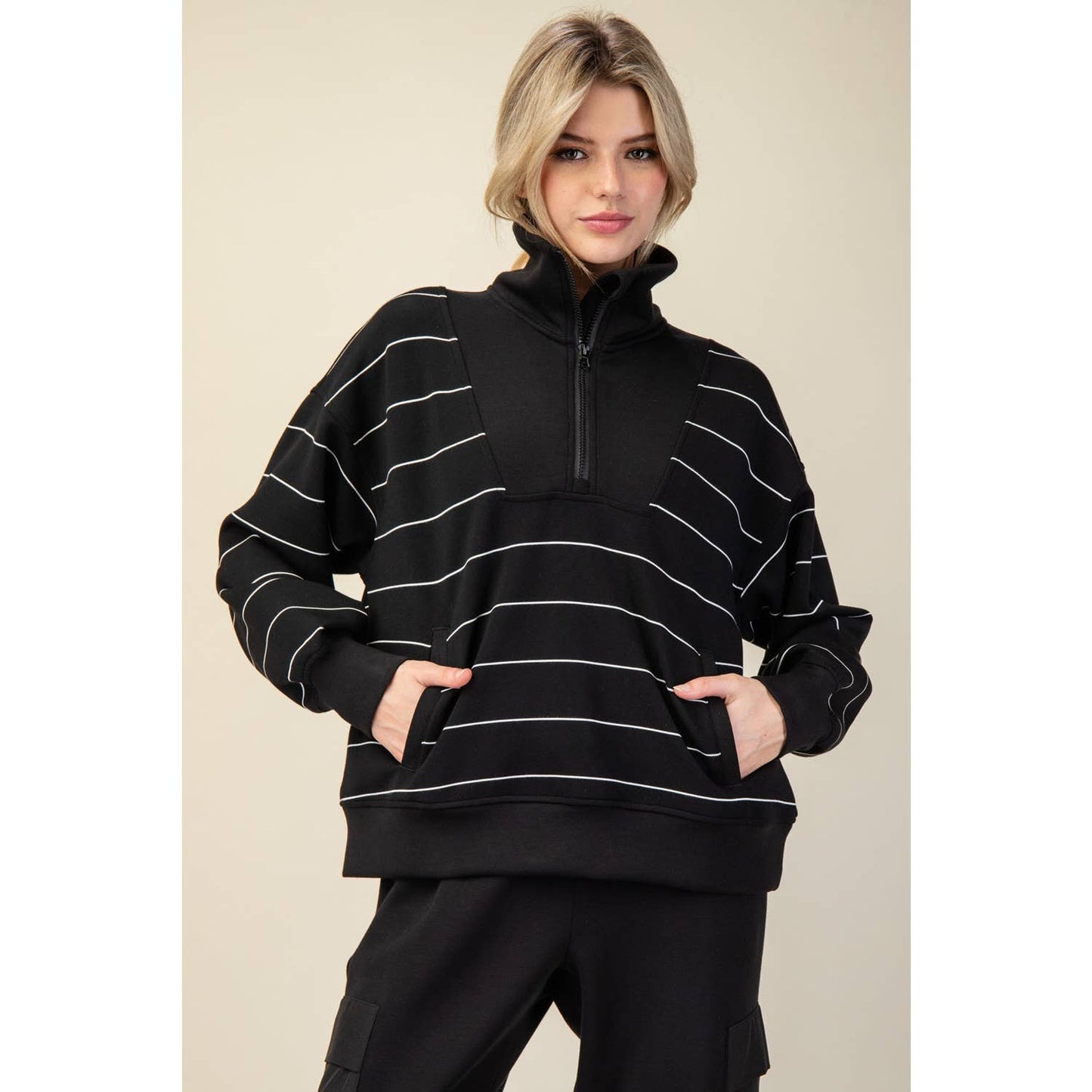 Nauti Girl Striped Pullover