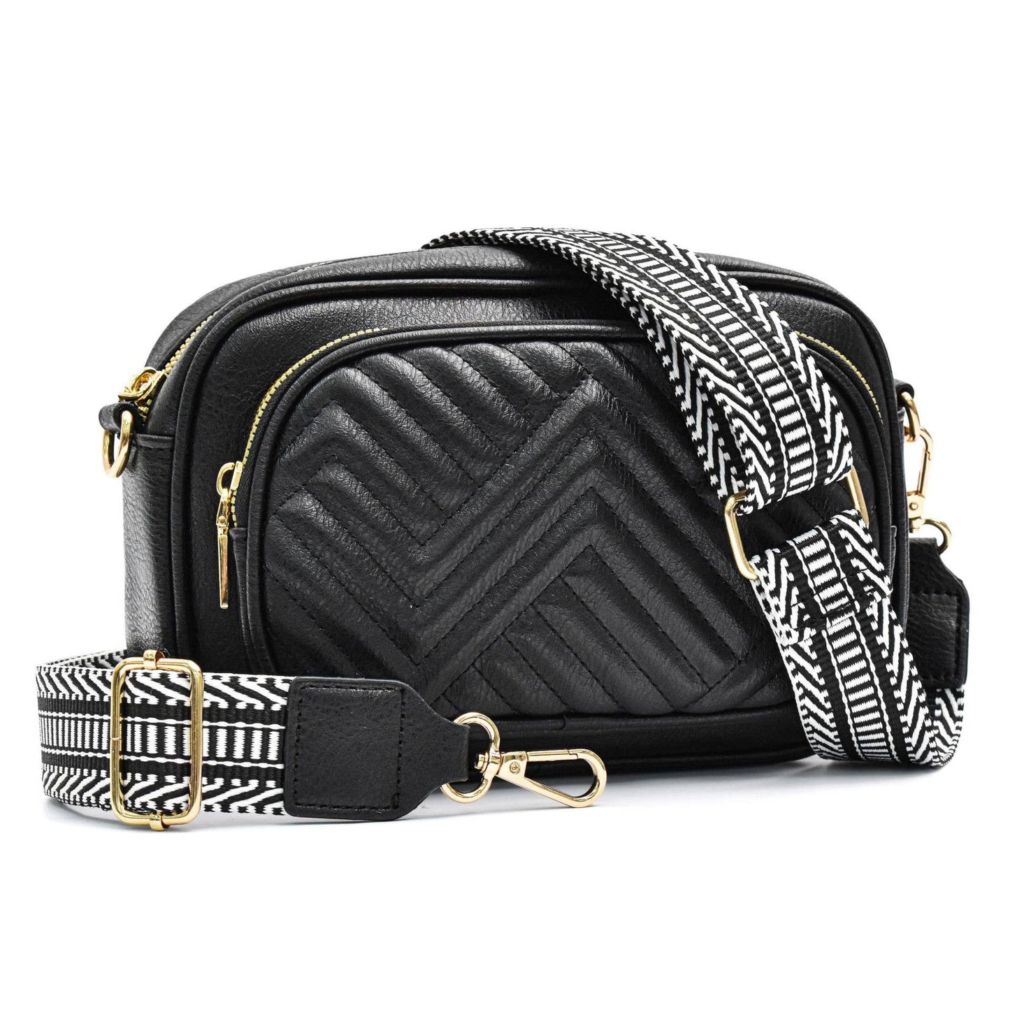 Back to Basic Single Zip Crossbody