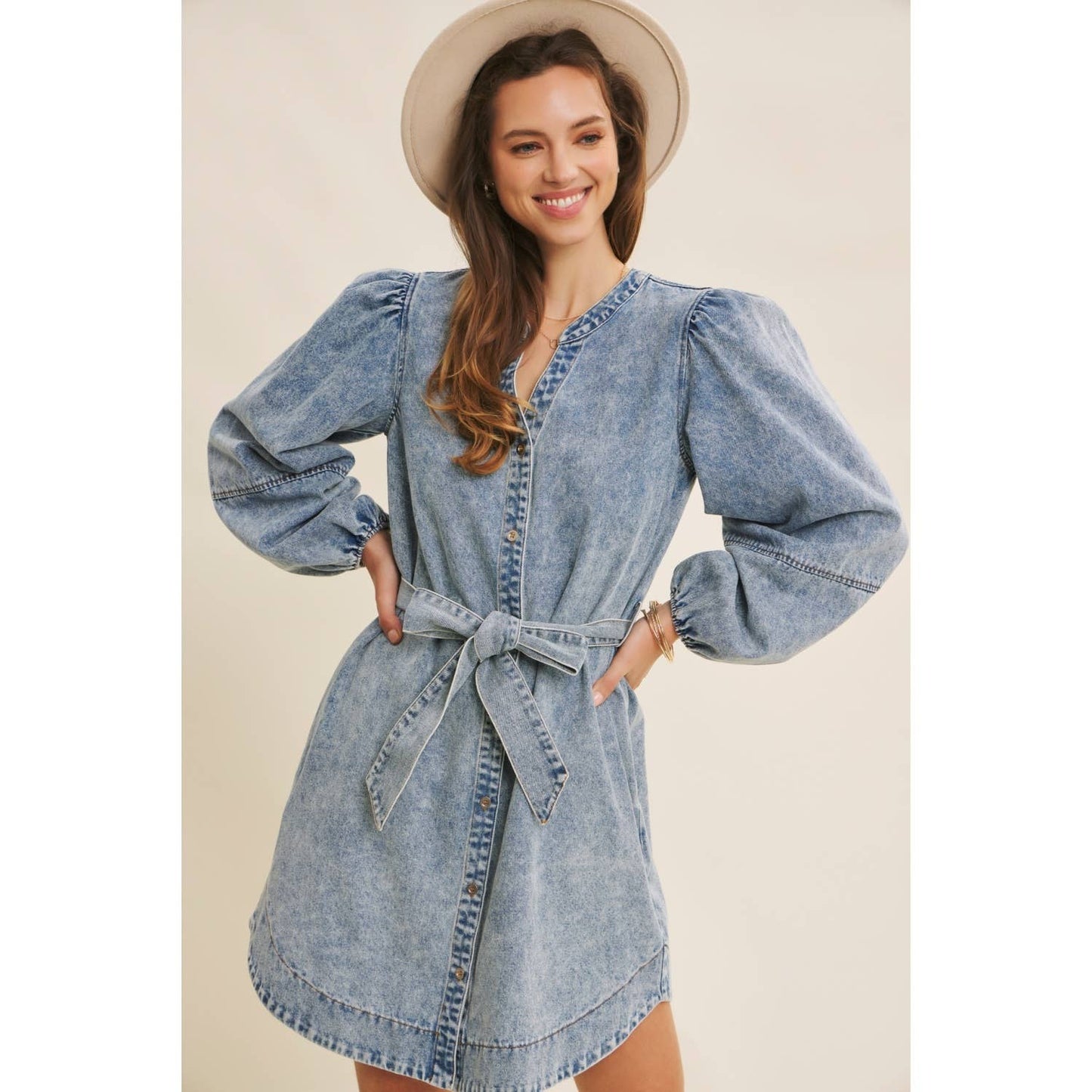 Blue Jean Baby Dress