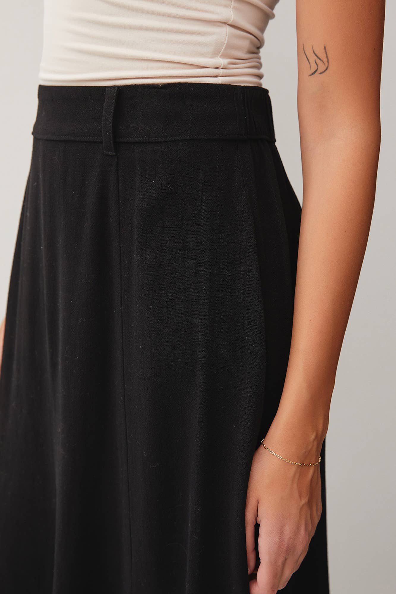 Belt Babe Maxi Skirt