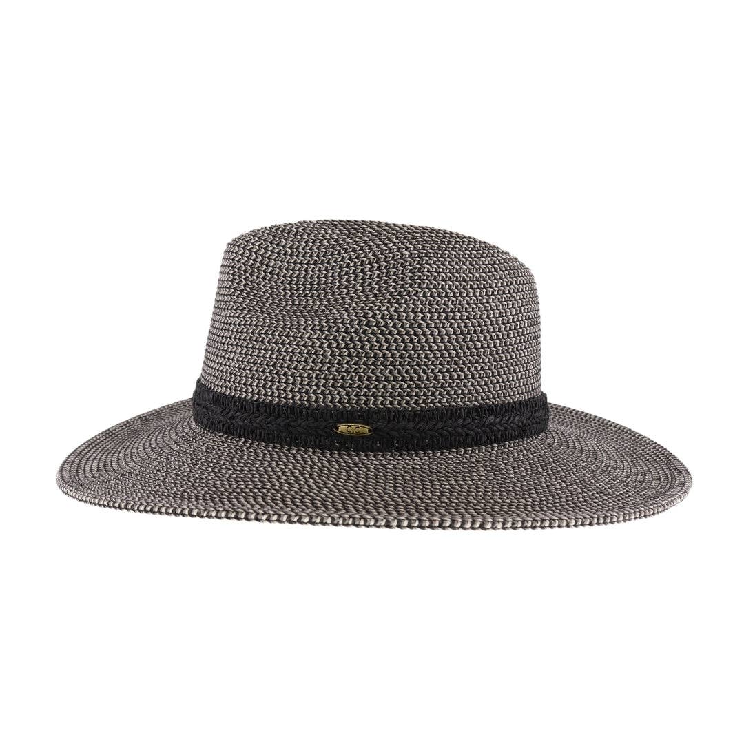 Two-Tone Heathered Sun Hat