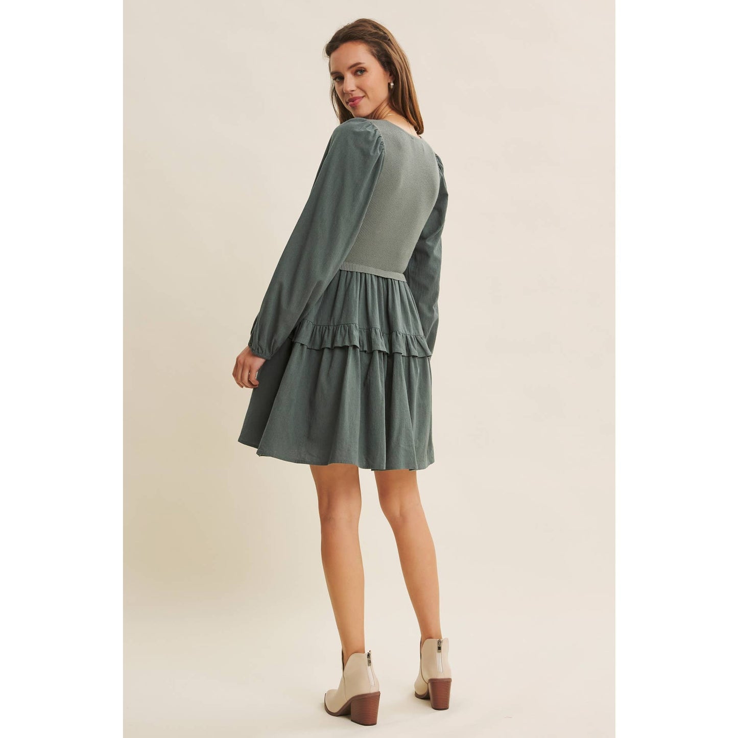 Twofer Sweater Dress