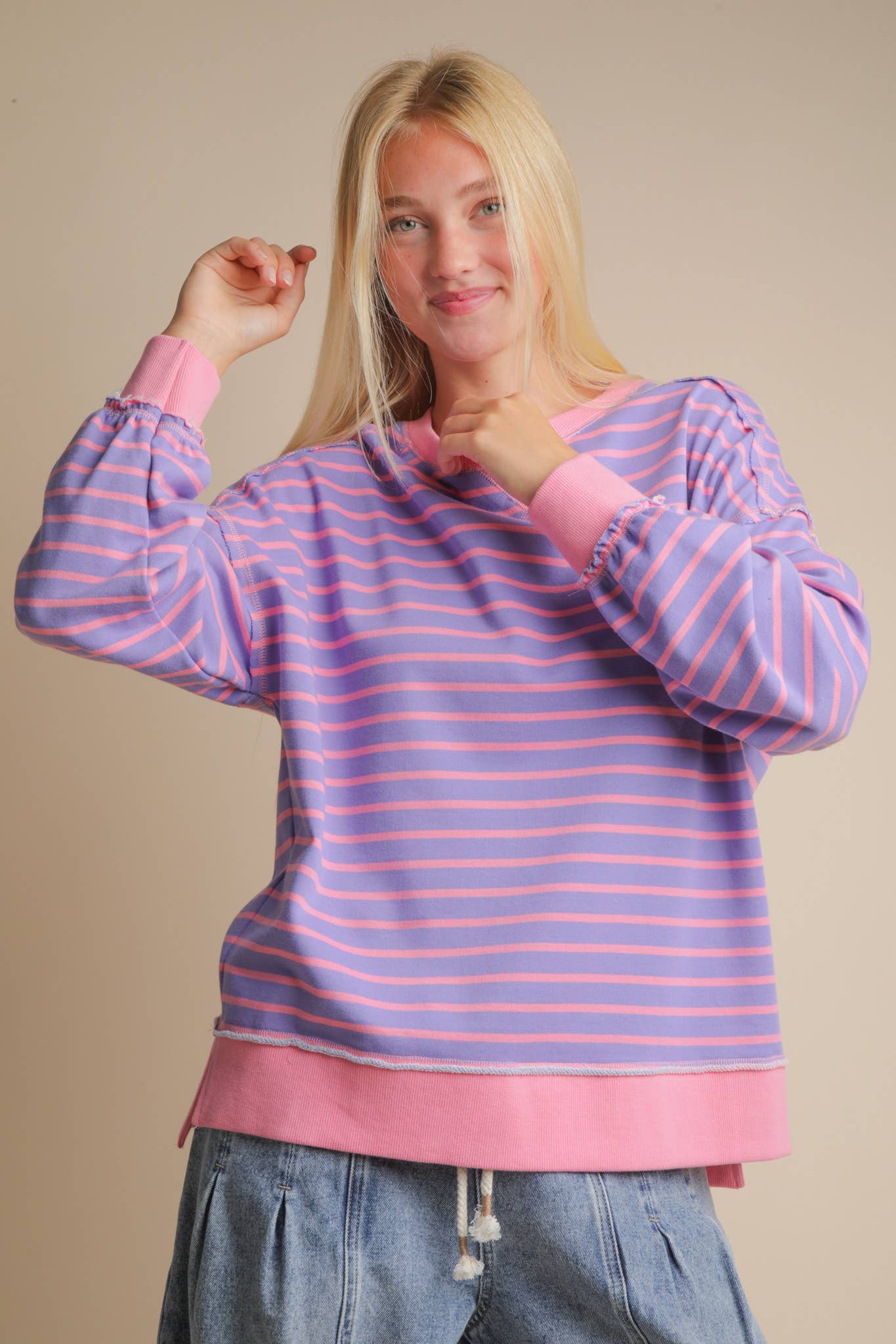 Sweet as Candy Pullover Sweatshirt