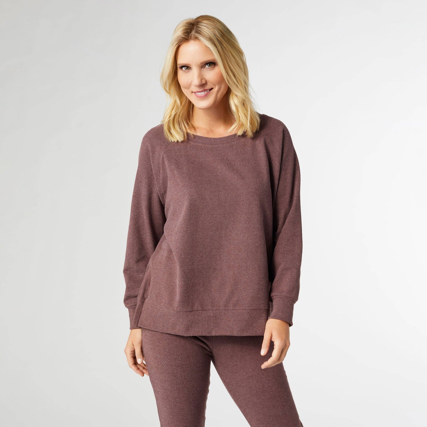 Weekend Brushed Side Zip Raglan Sleeve