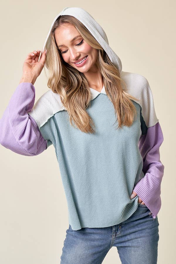Toes in the Water Hooded Top