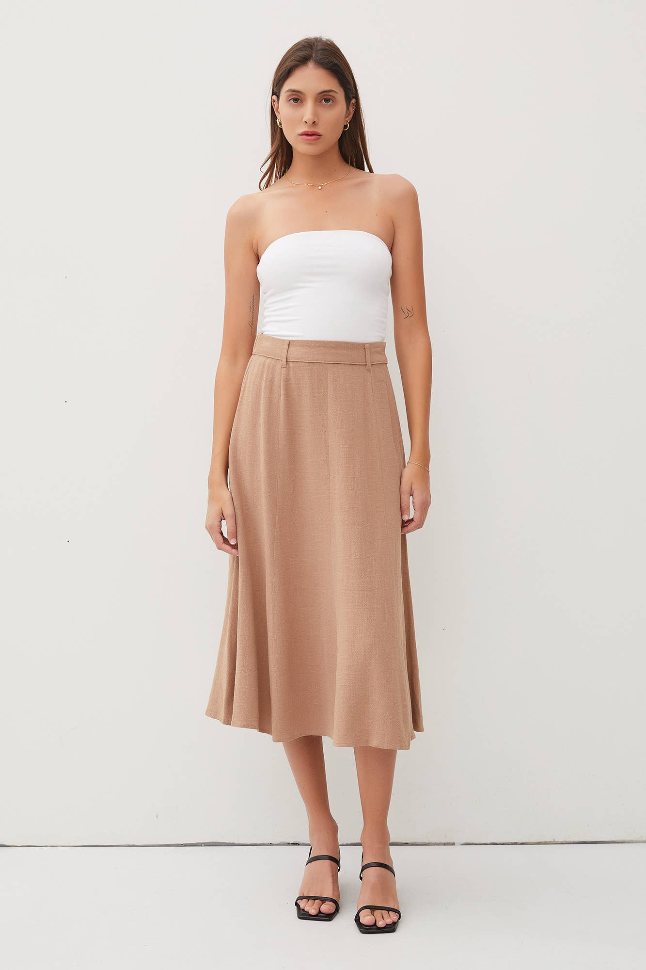 Belt Babe Maxi Skirt