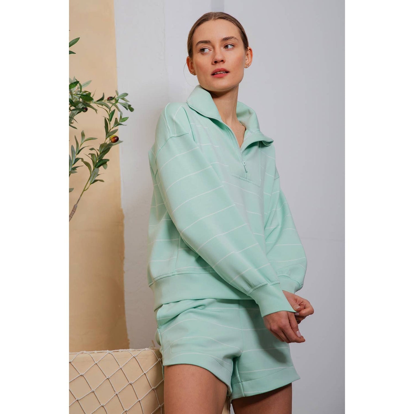 Nauti Girl Striped Pullover