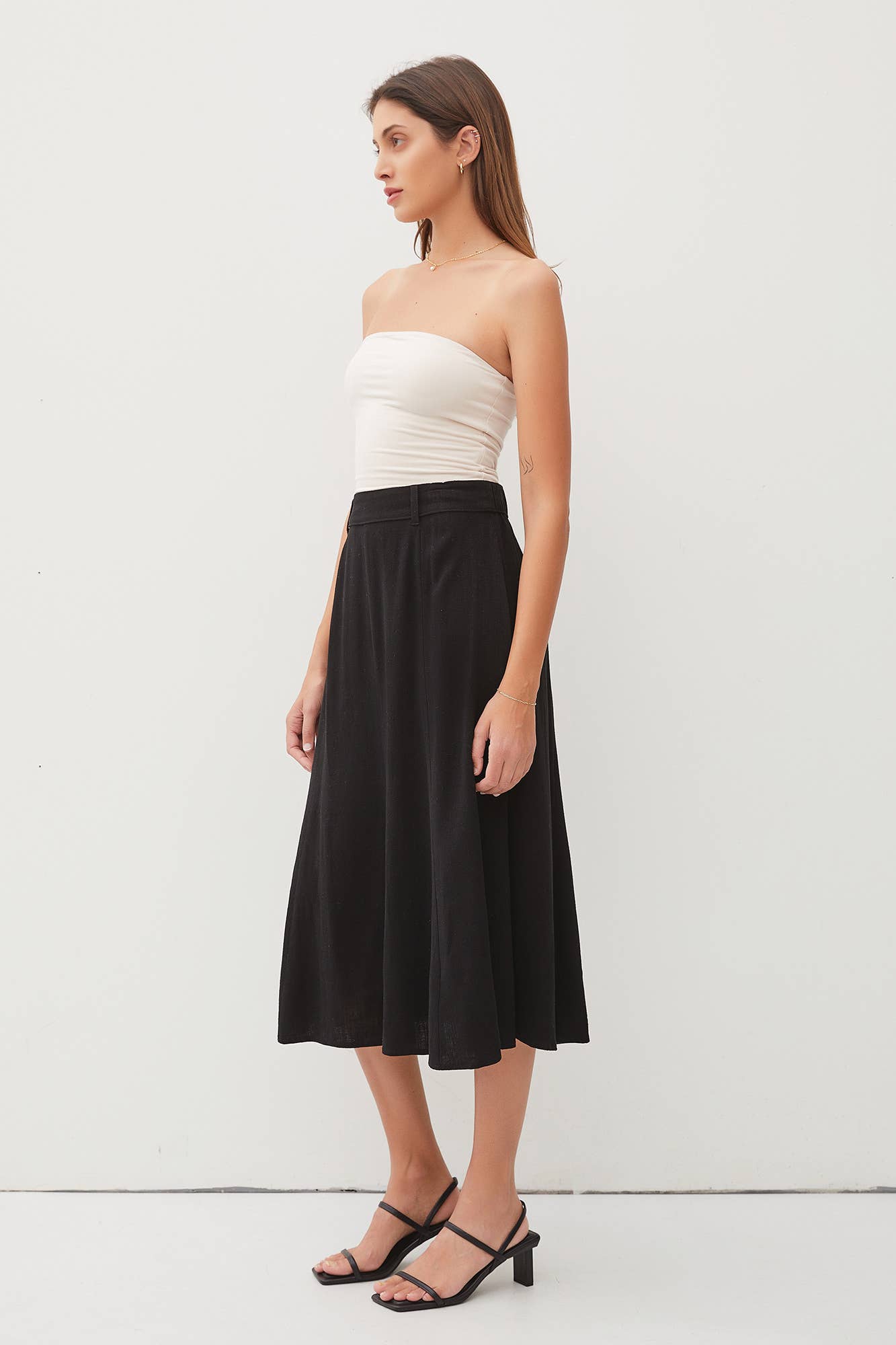 Belt Babe Maxi Skirt