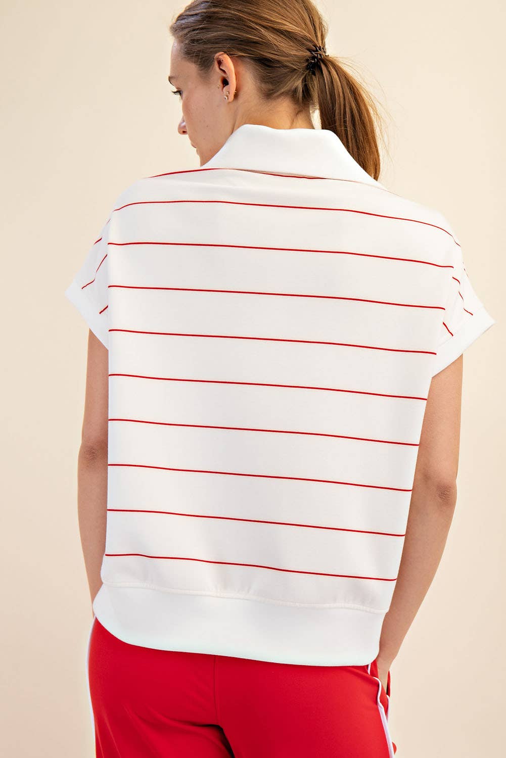 Nauti Girl SS Zip Top