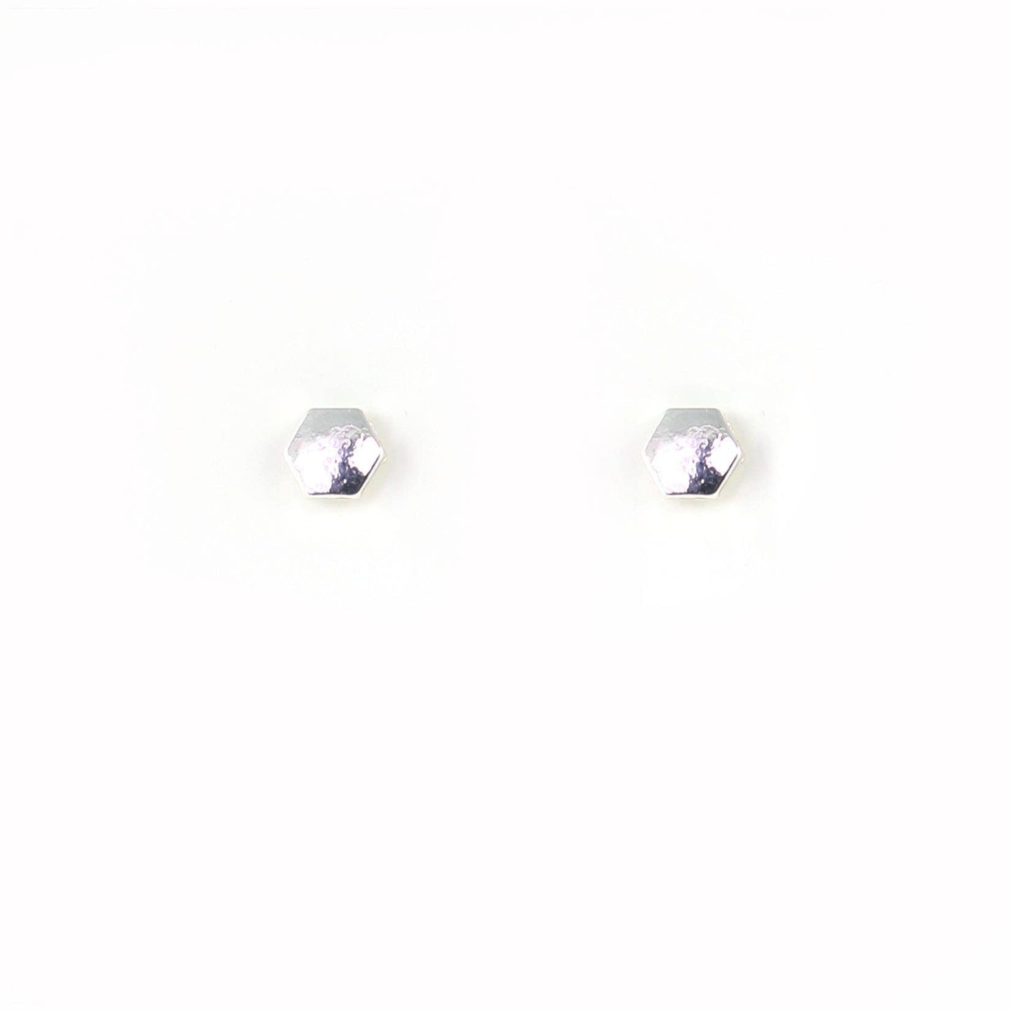 New Moon Silver Earrings