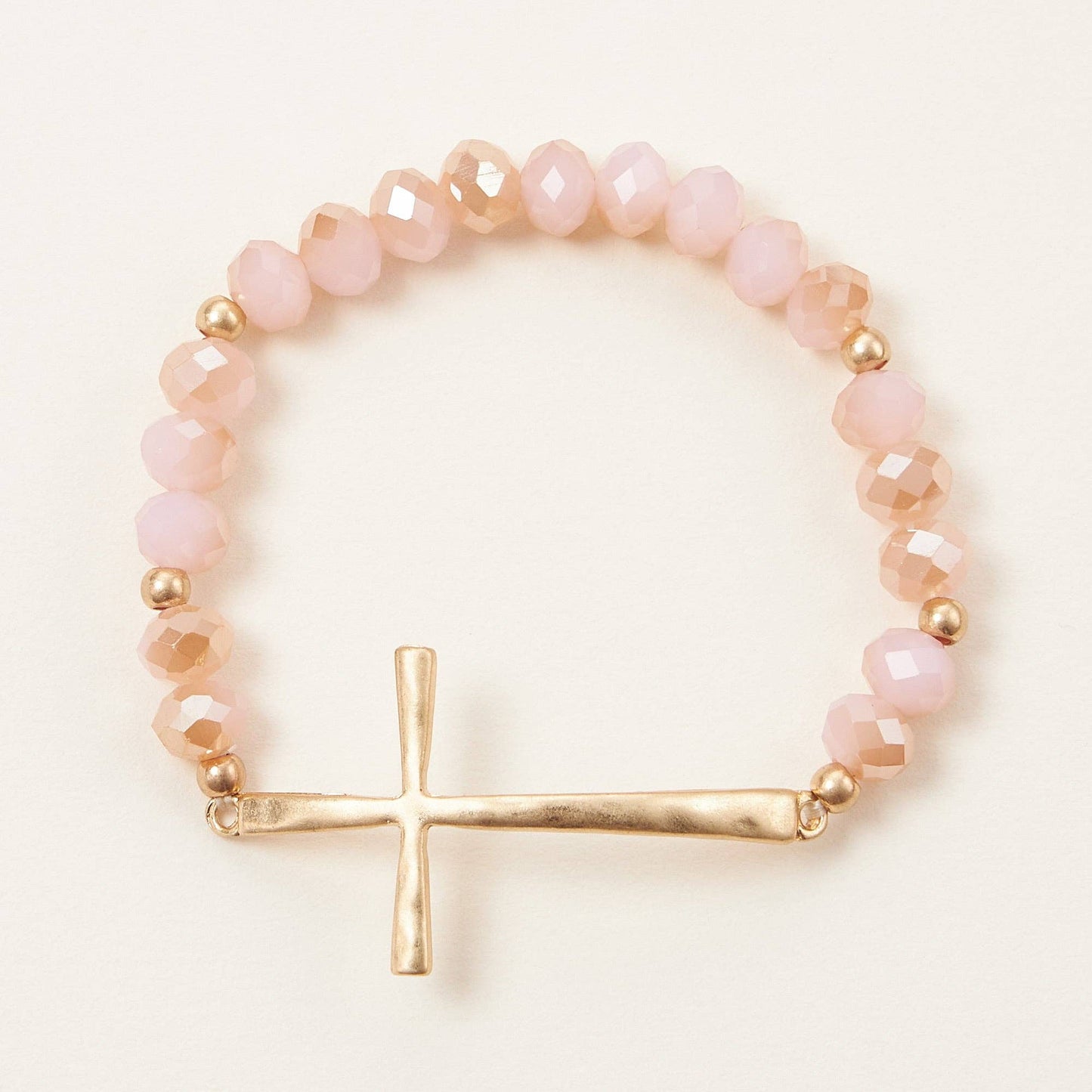 Beaded Cross Bracelet NEW
