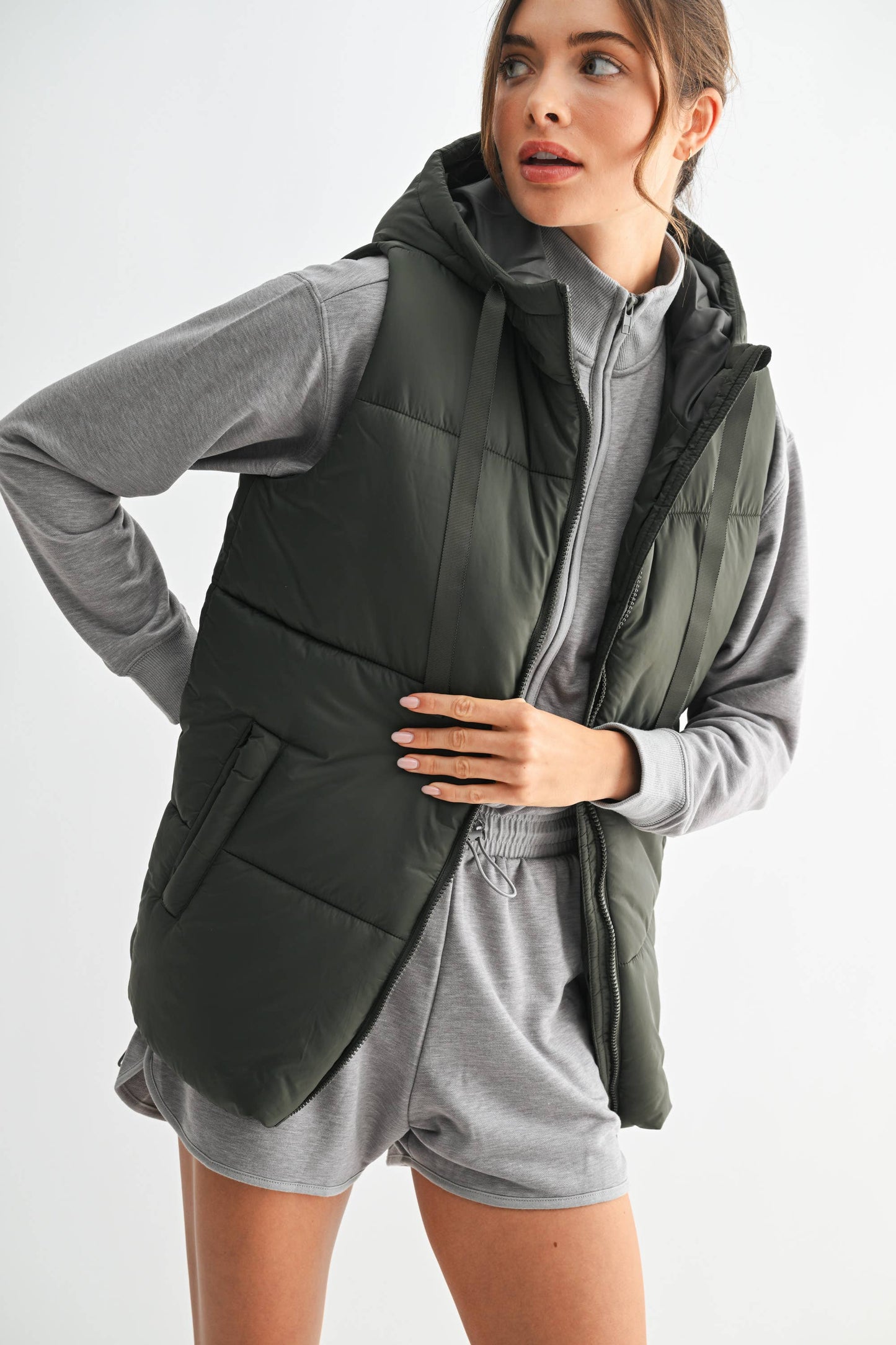 Falling into You Longline Vest