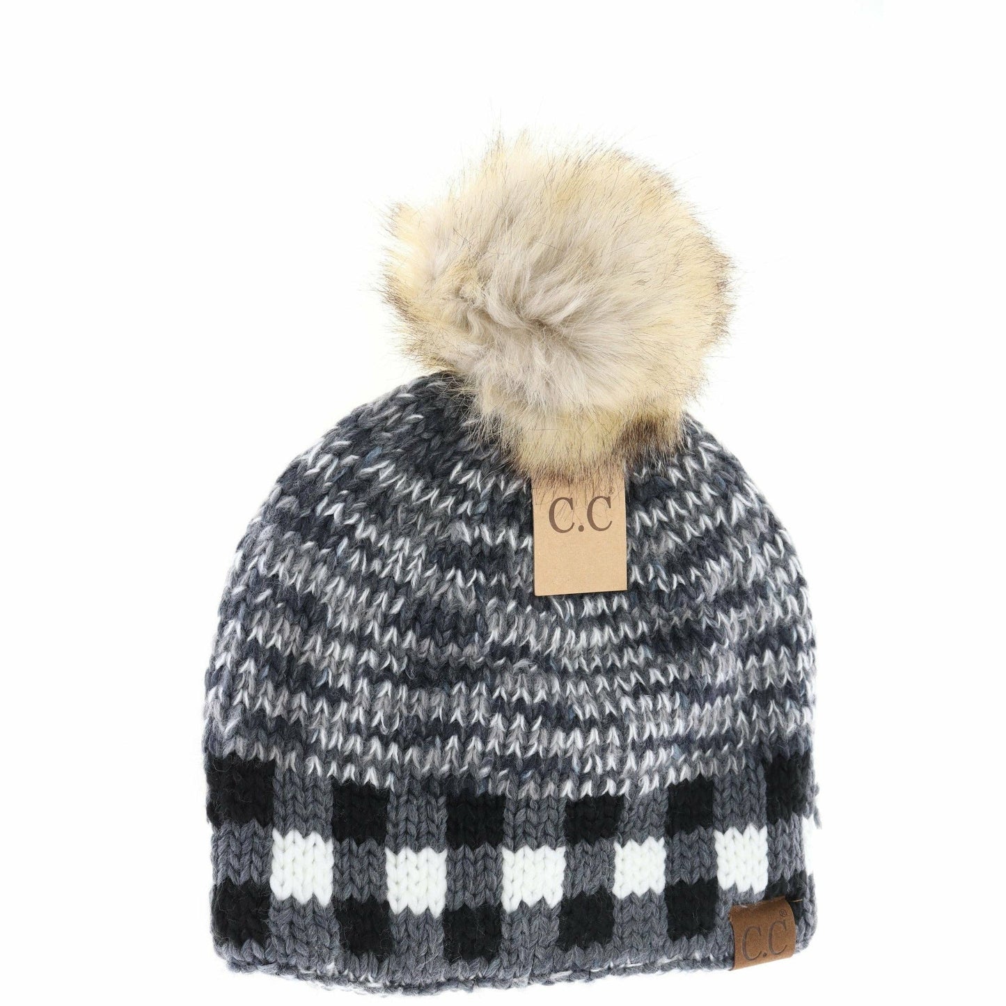 Fleck Buffalo Check CC Beanie