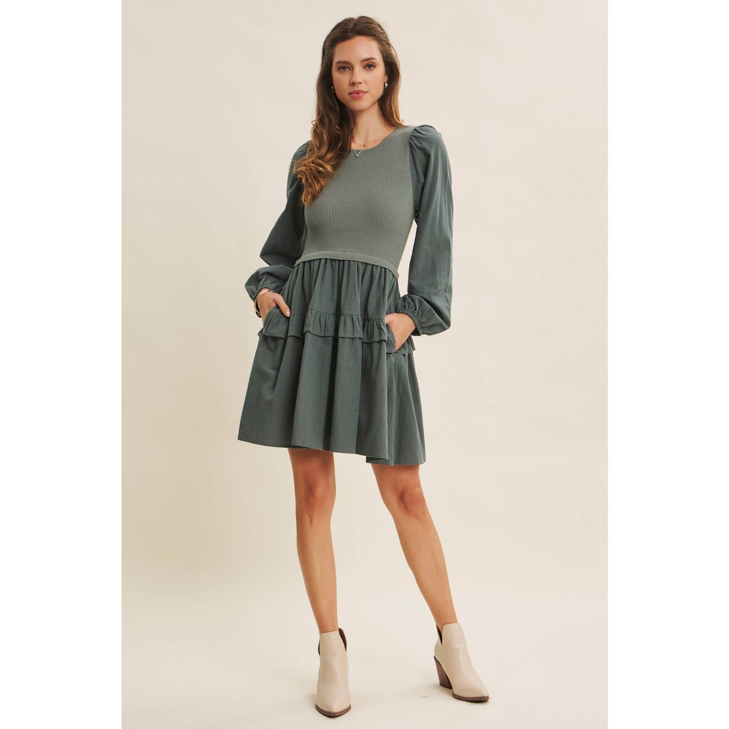 Twofer Sweater Dress