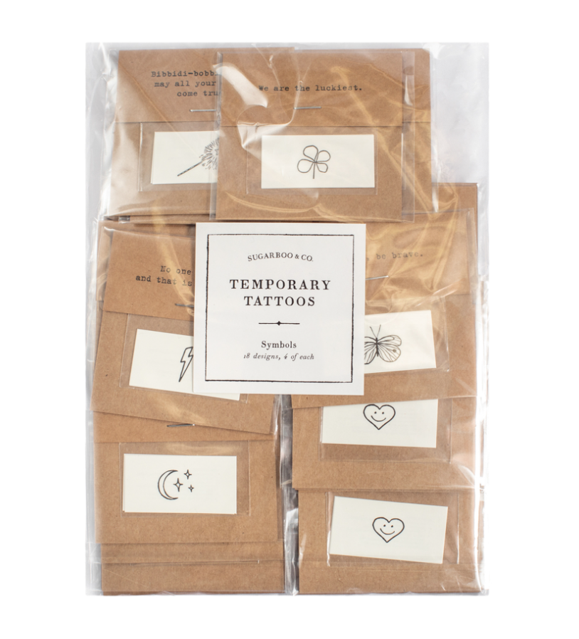 Symbols Temporary Tattoos ( 72 packs with 2 )