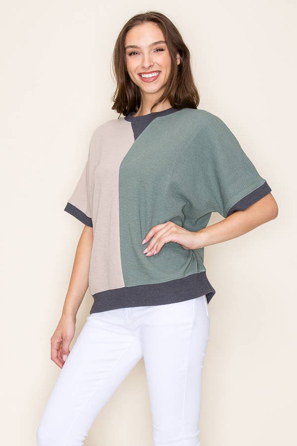 Rock the Block Short Sleeve Top