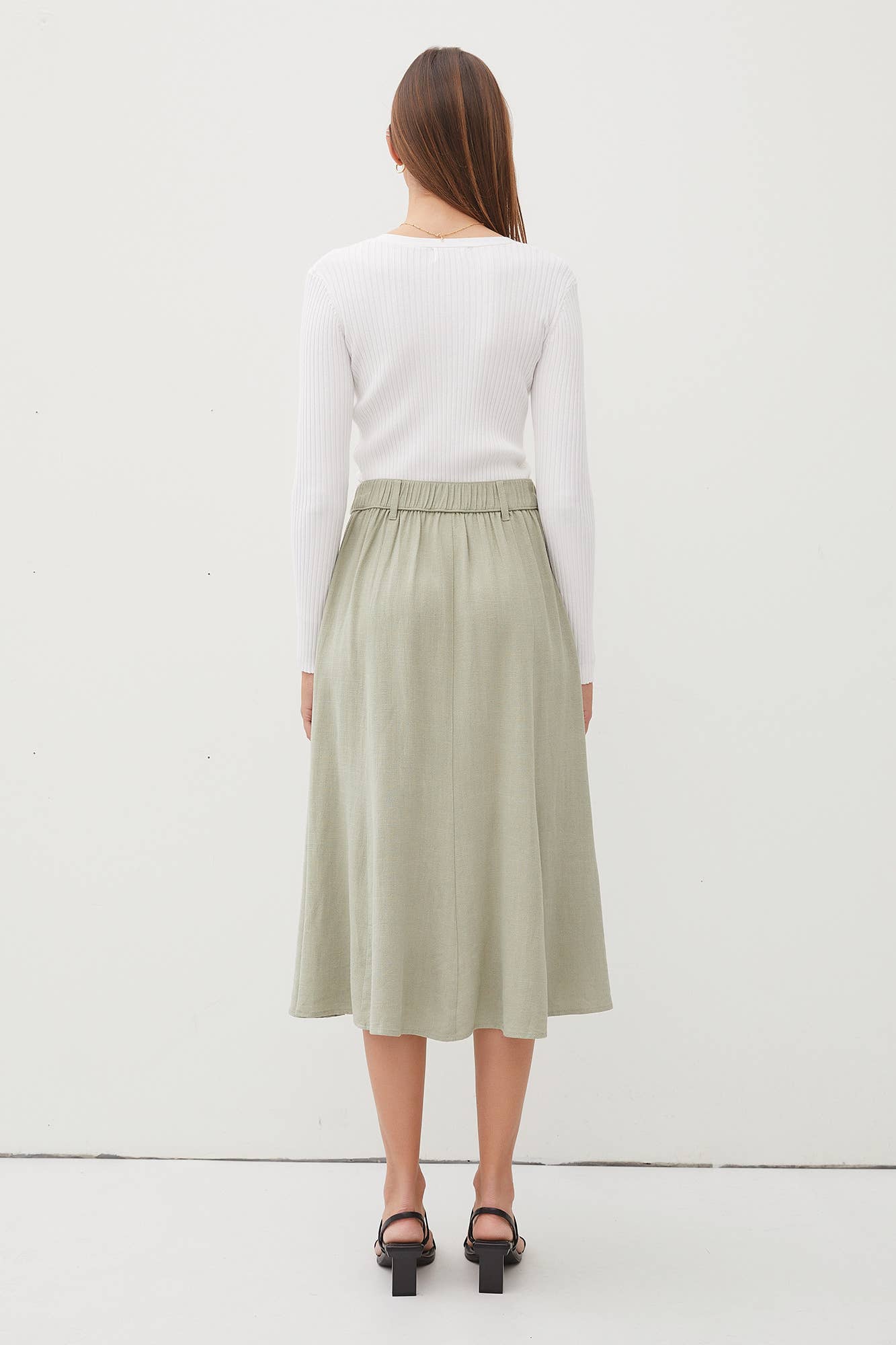 Belt Babe Maxi Skirt