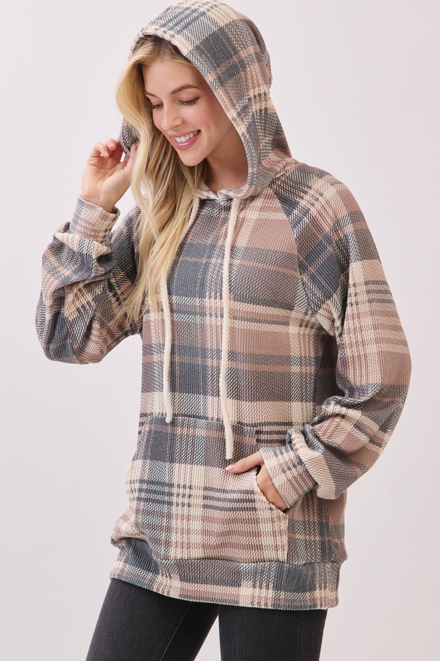 Pretty in Plaid Pullover