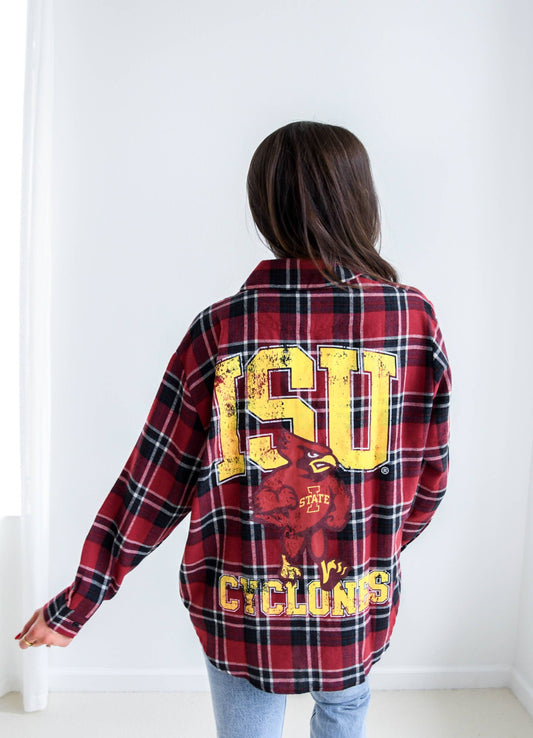 ISU Meyer Mascot Flannel