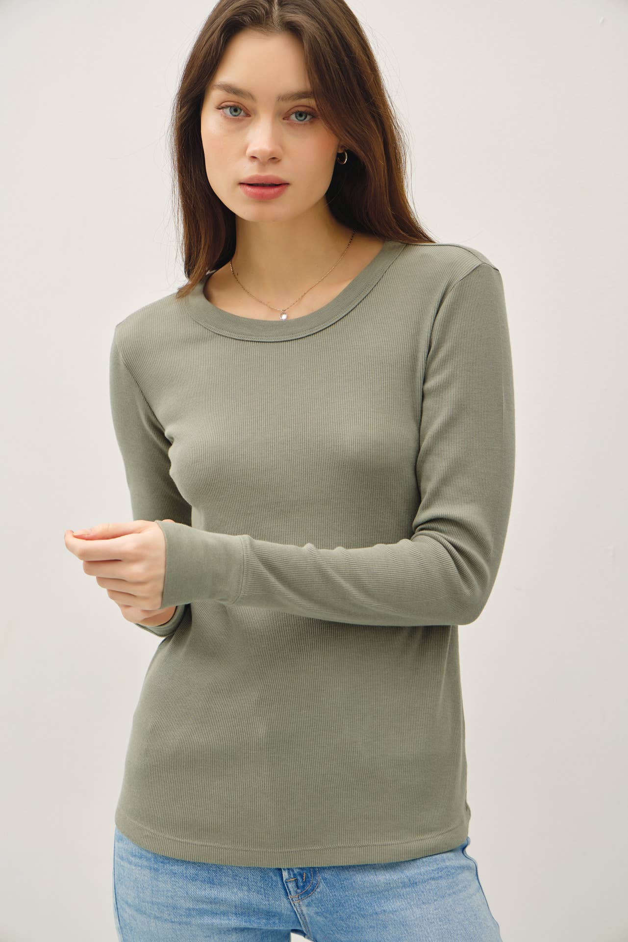 Basic Babe Ribbed Longsleeve