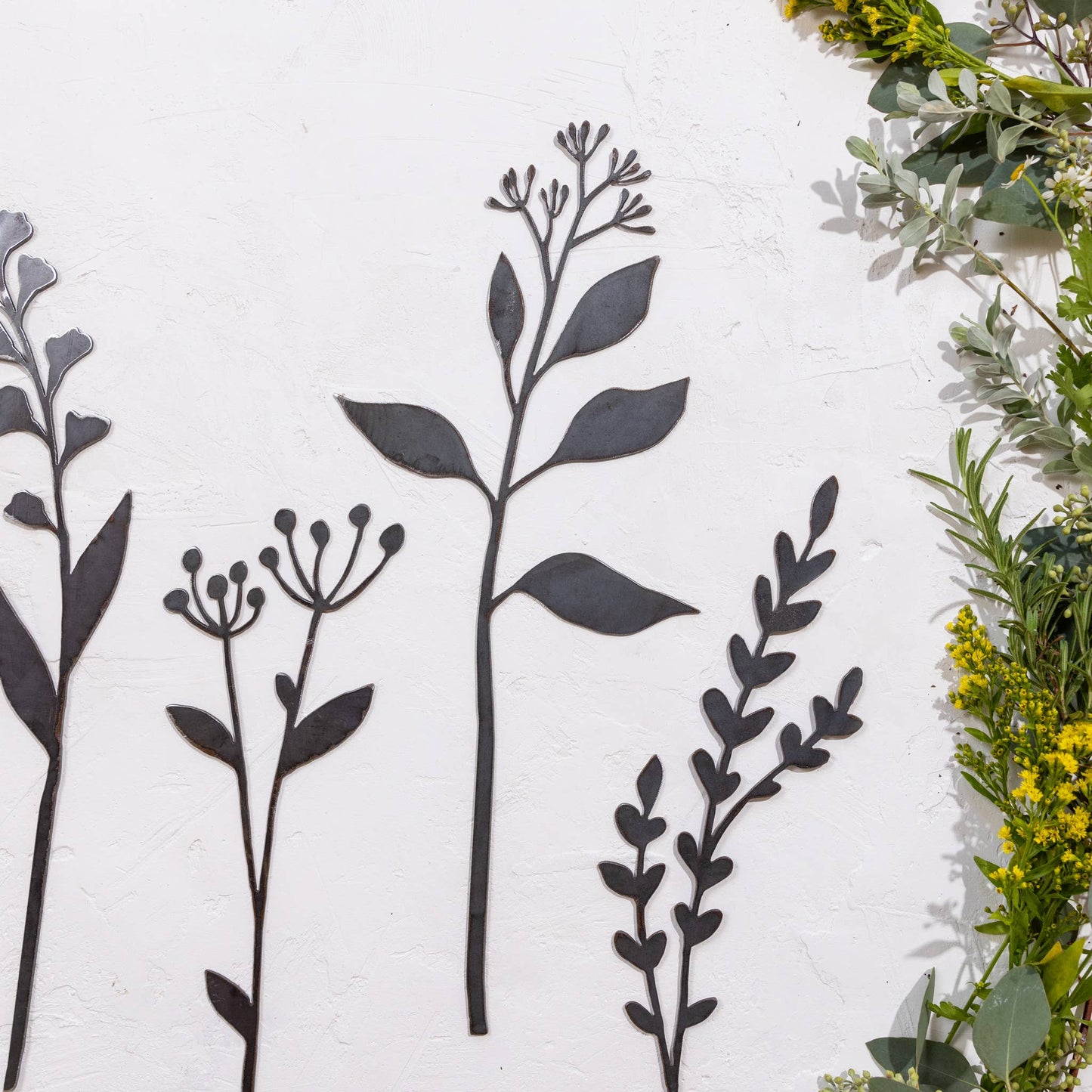 Raw Steel Botanical Stems