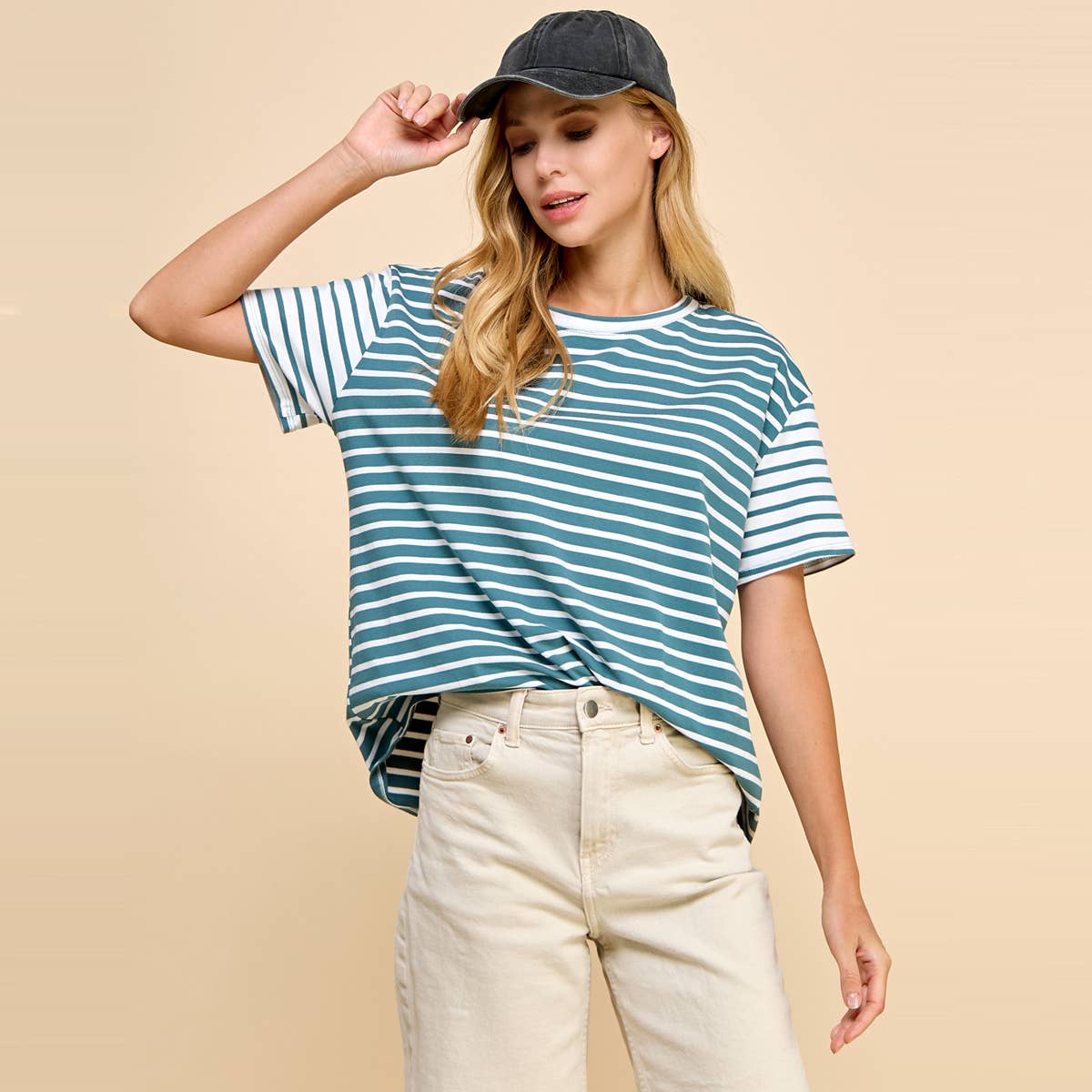 Around the Block Spring Top