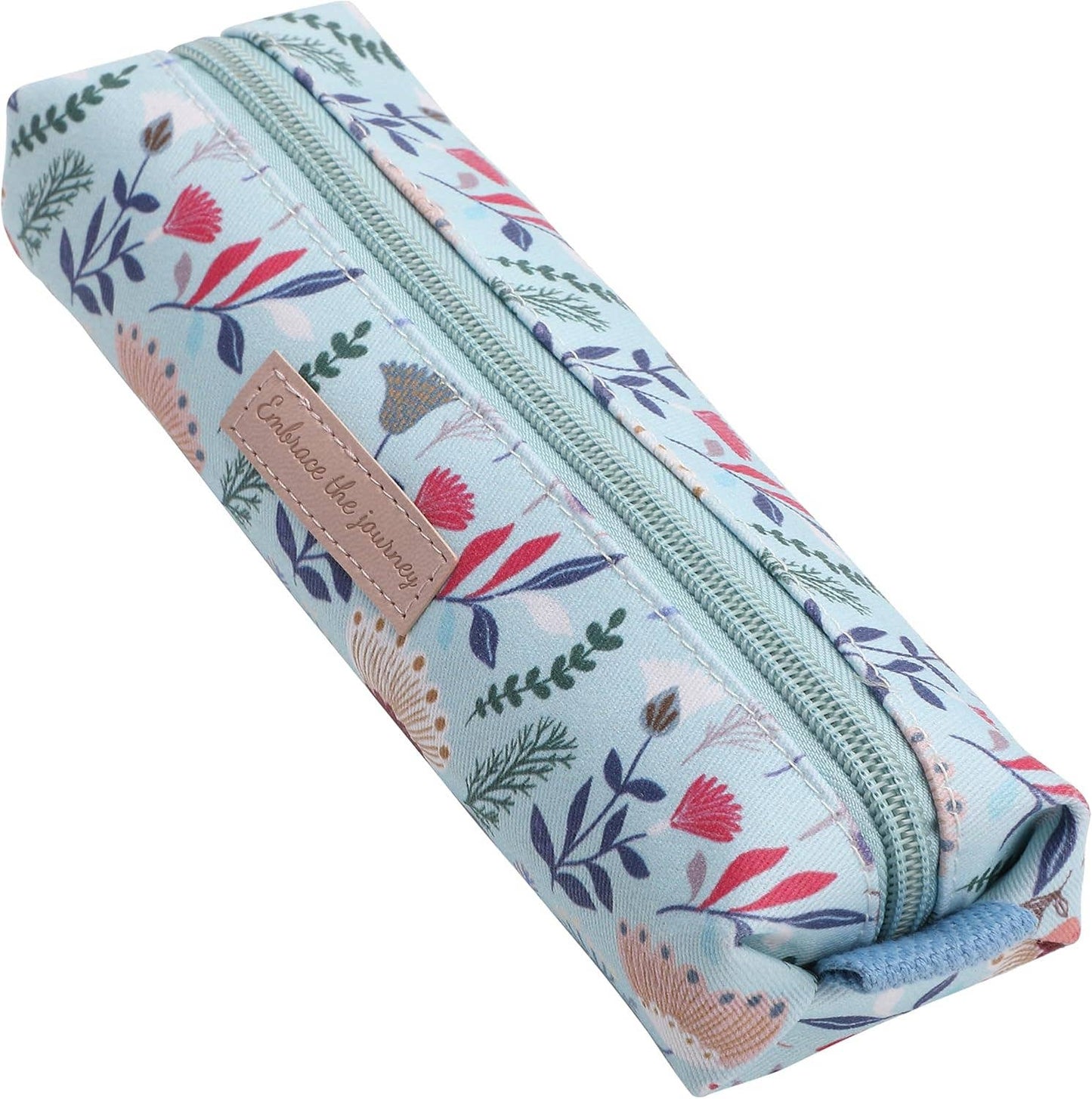Pencil Case: Blue Floral