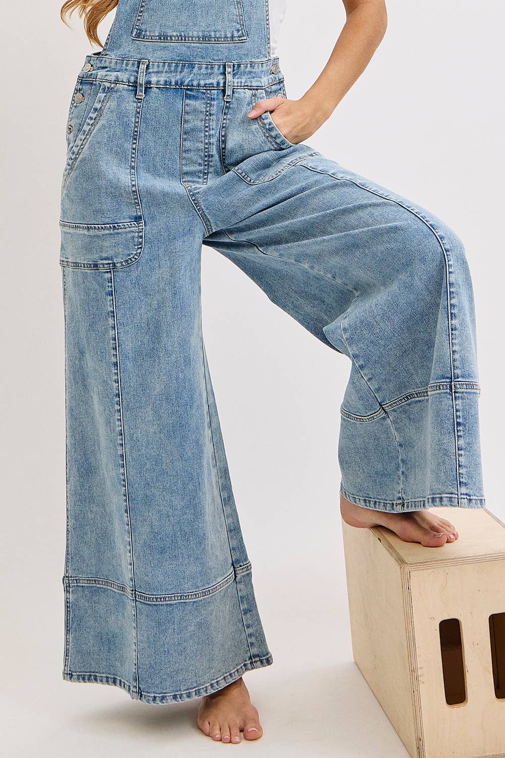 Denim Hippie Boho Overalls