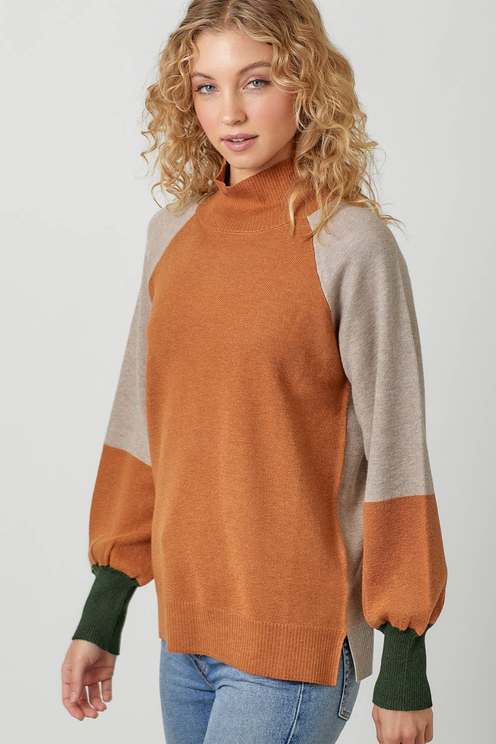 Maya Mockneck Sweater