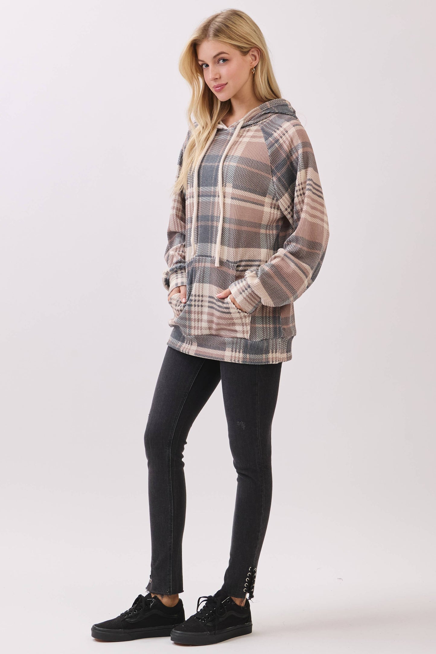 Pretty in Plaid Pullover
