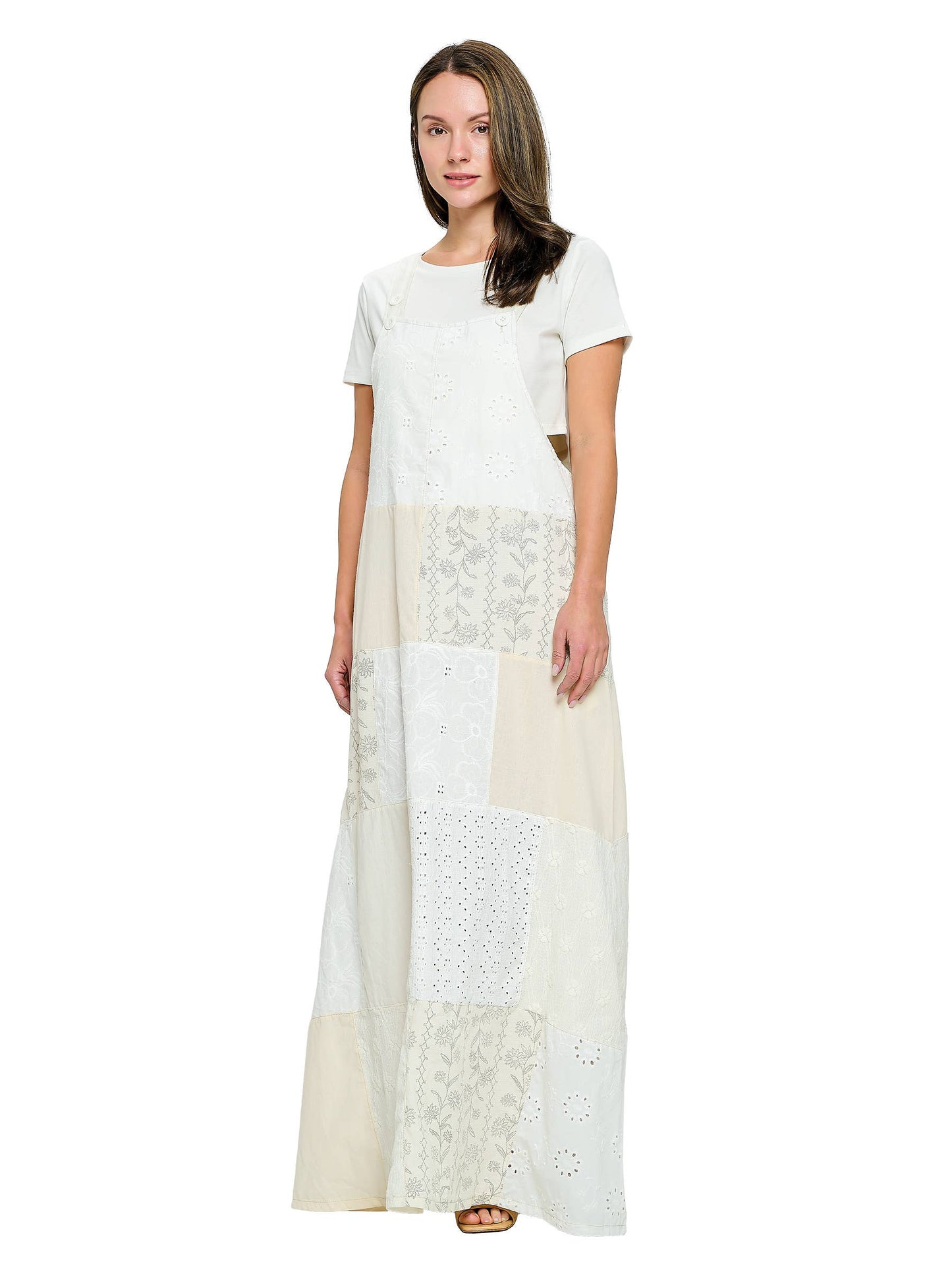 Field of Daisies Patchwork Dress