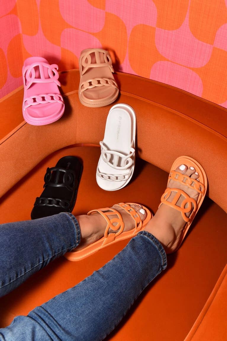 Chain Link Sandals